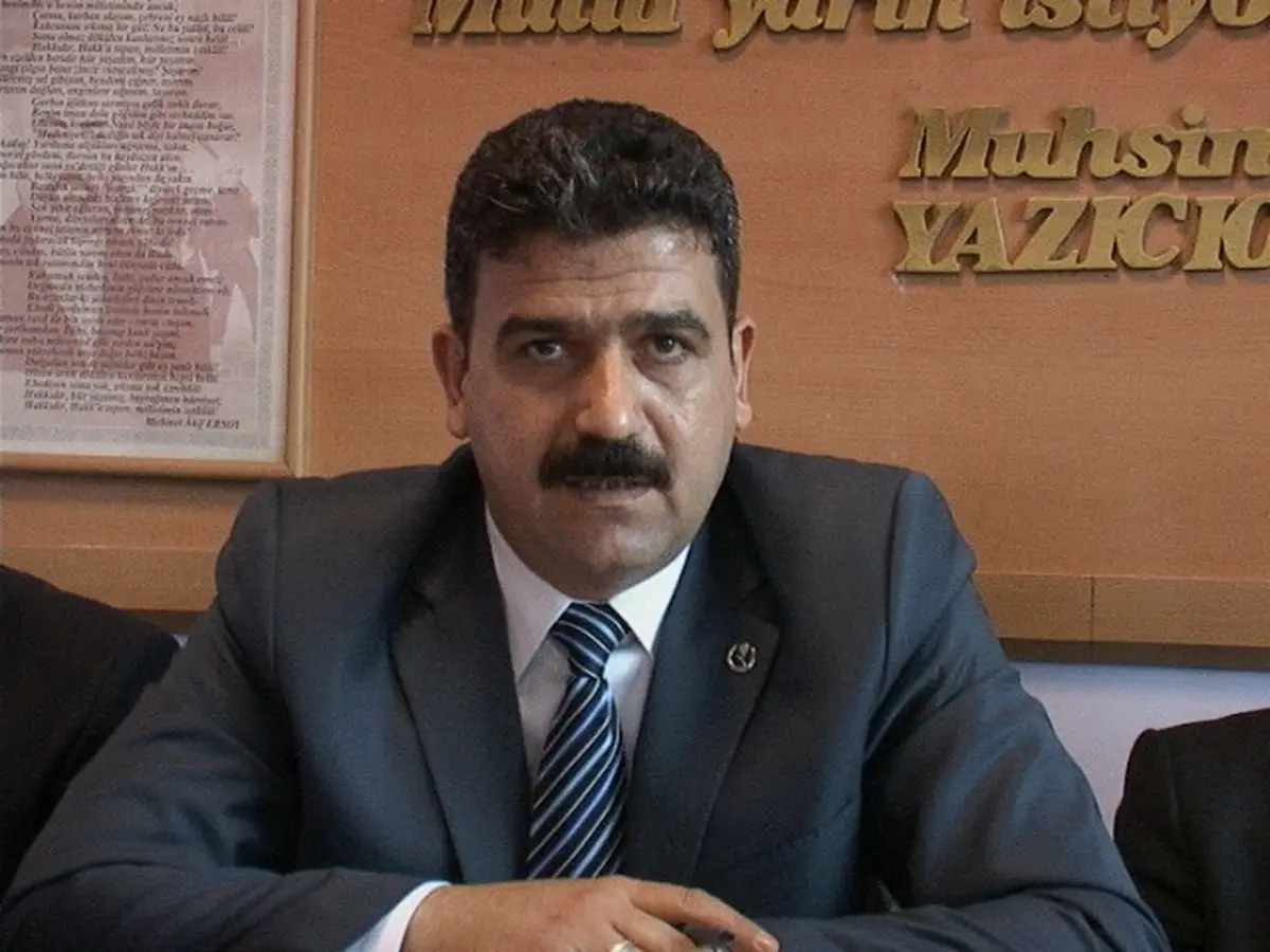 Basın açıklaması sırasında
