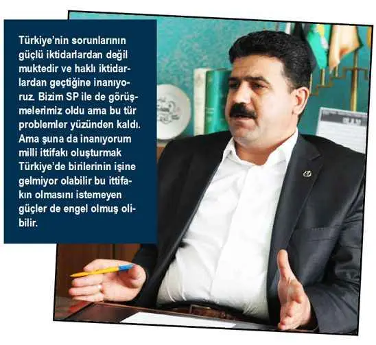 Bir röportajından